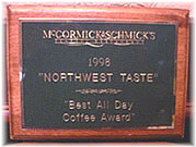 Award - winning コーヒー